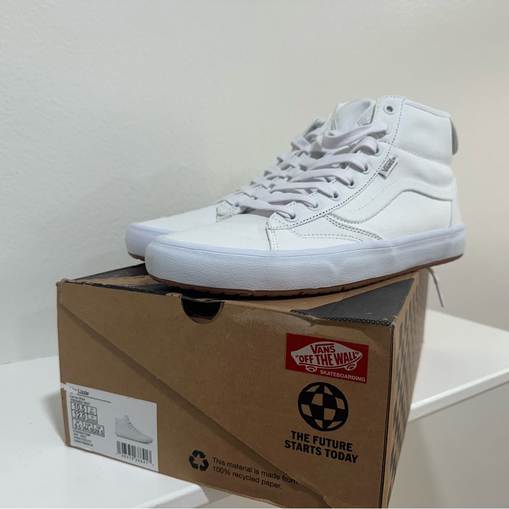 Vans Lizzie White High-Top Men's Shoes